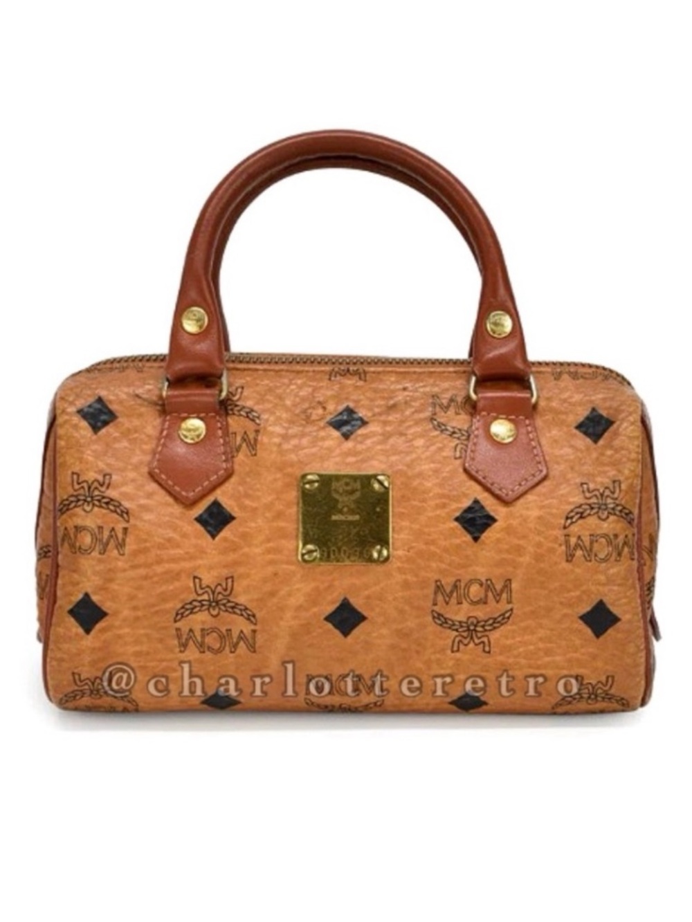 MCM Nano 2-way Crossbody w Top Handle